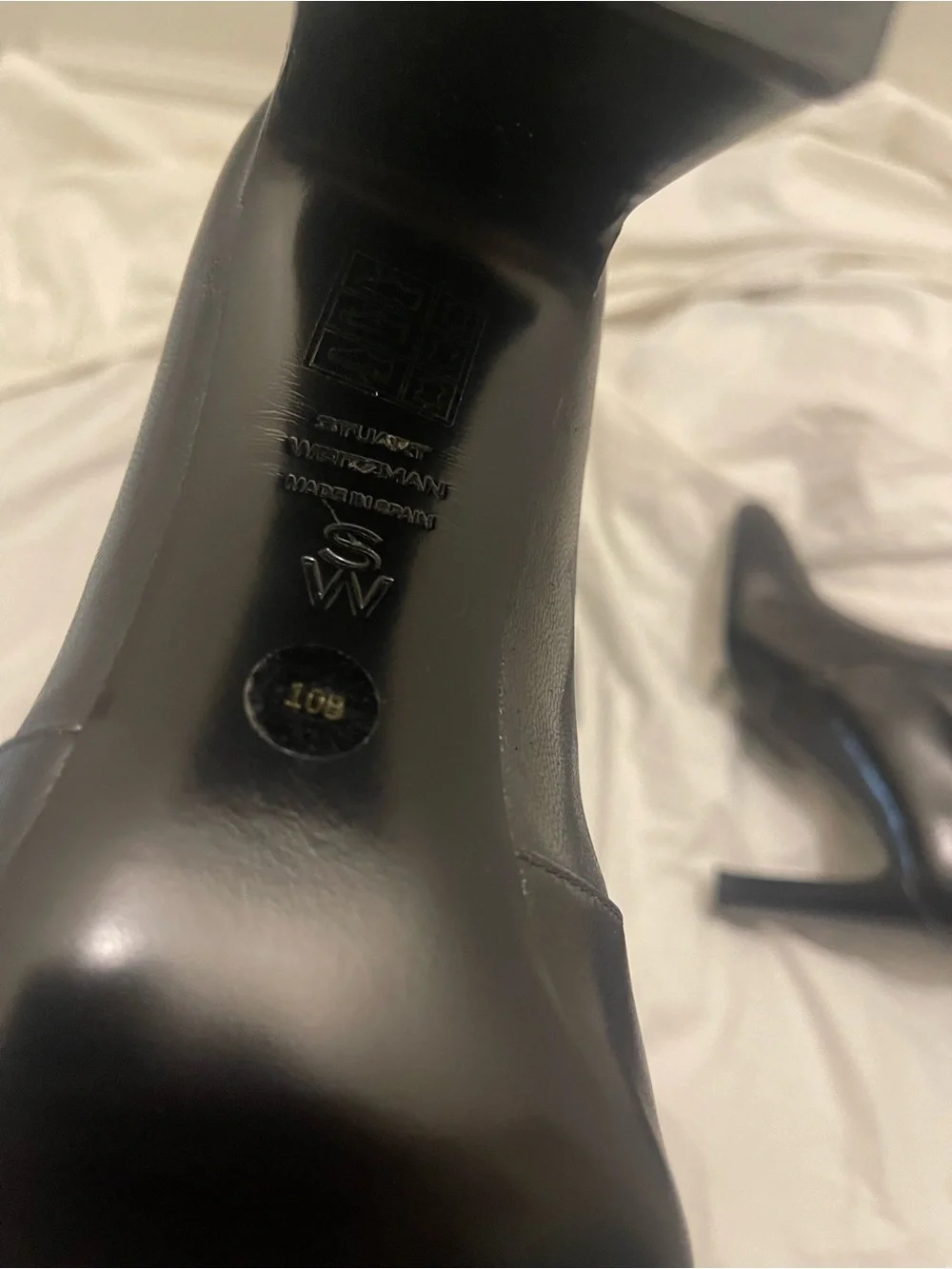Stuart Weitzman OTK Leather Boots NWOB